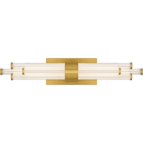 Talbott LED 24 inch Brushed Gold Bath Light Wall Light, Medium