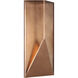 Kelly by Kelly Wearstler Punto LED 30 inch Natural Copper Outdoor Wall Lantern