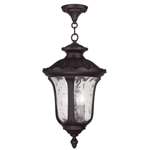 Oxford 3 Light 11 inch Bronze Outdoor Pendant Lantern