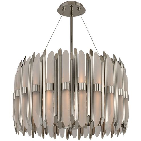 Massina 6 Light 22 inch Polished Nickel Pendant Ceiling Light