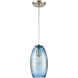 Oia 1 Light 6 inch Satin Nickel Mini Pendant Ceiling Light