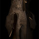 Fracture 64.2 inch 60.00 watt Dark Smoke Floor Lamp Portable Light