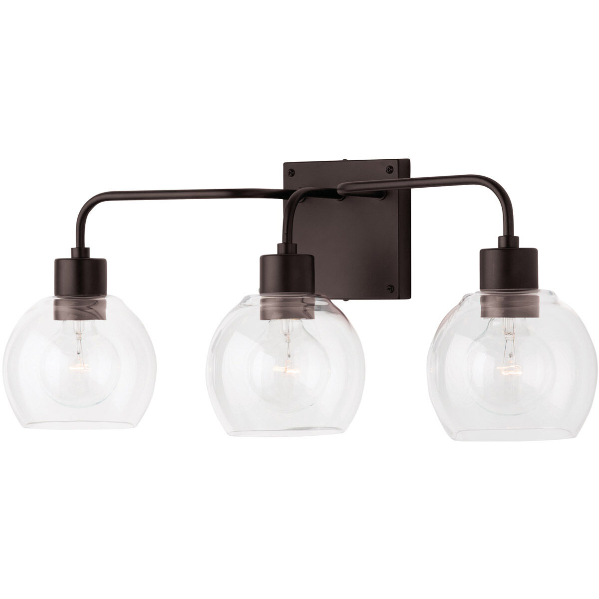 Tanner 3 Light 25 inch Bronze Vanity Light Wall Light