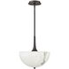 Inez LED 14 inch Black Oxide Pendant Ceiling Light