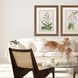 Florals Collection Green Framed Art