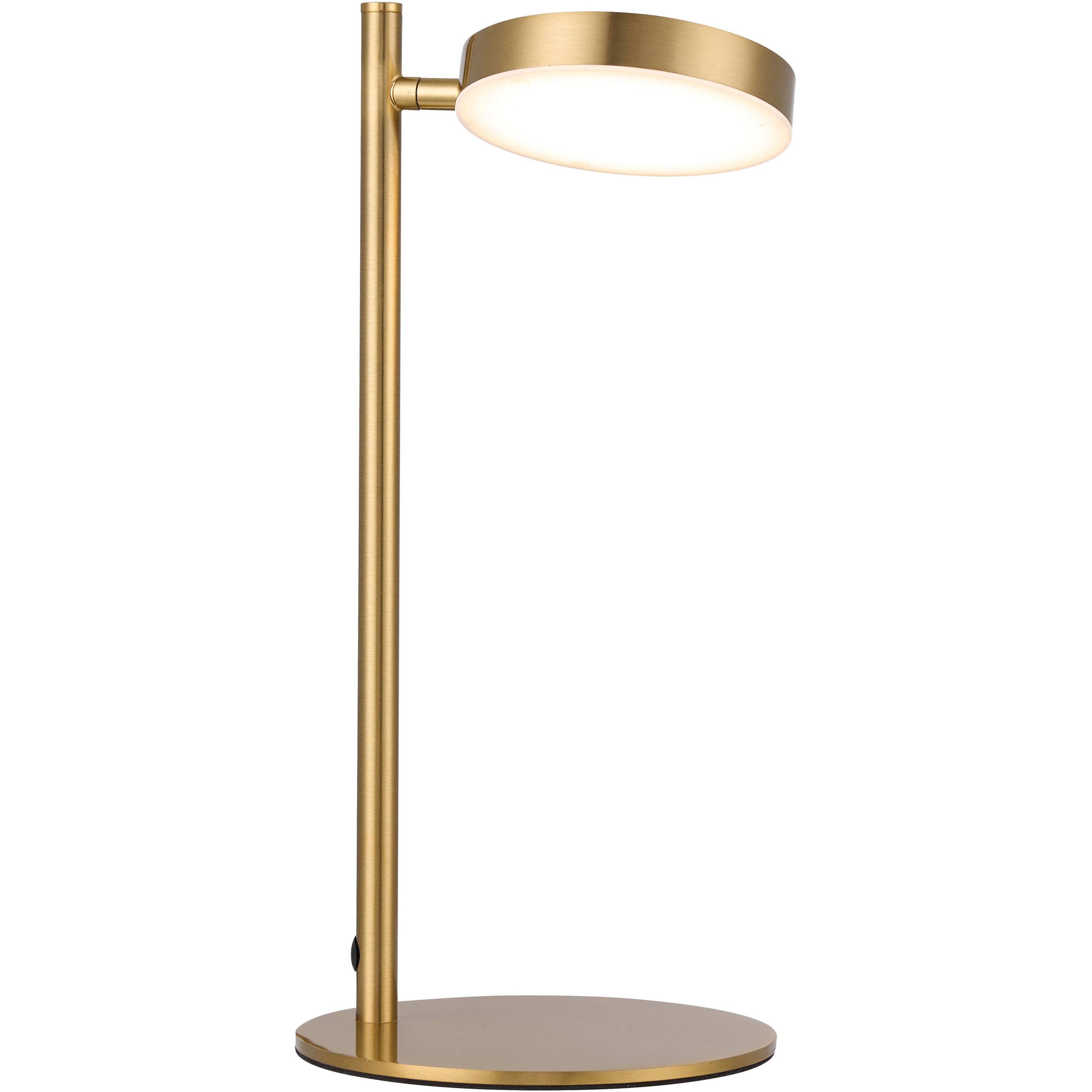 Fia 15 inch 12.00 watt Aged Brass Table Lamp Portable Light