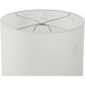 Esther 32 inch 150.00 watt Frosted White Table Lamp Portable Light