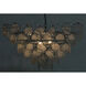 Scala 4 Light 32 inch Black Chandelier Ceiling Light