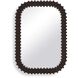 Abram 42 X 30 inch Espresso Mirror