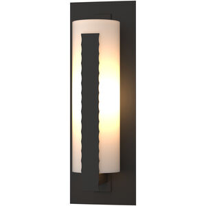 Forged Vertical Bars 1 Light 23.5 inch  Oil Rubbed Bronze Outdoor Sconce, Large 