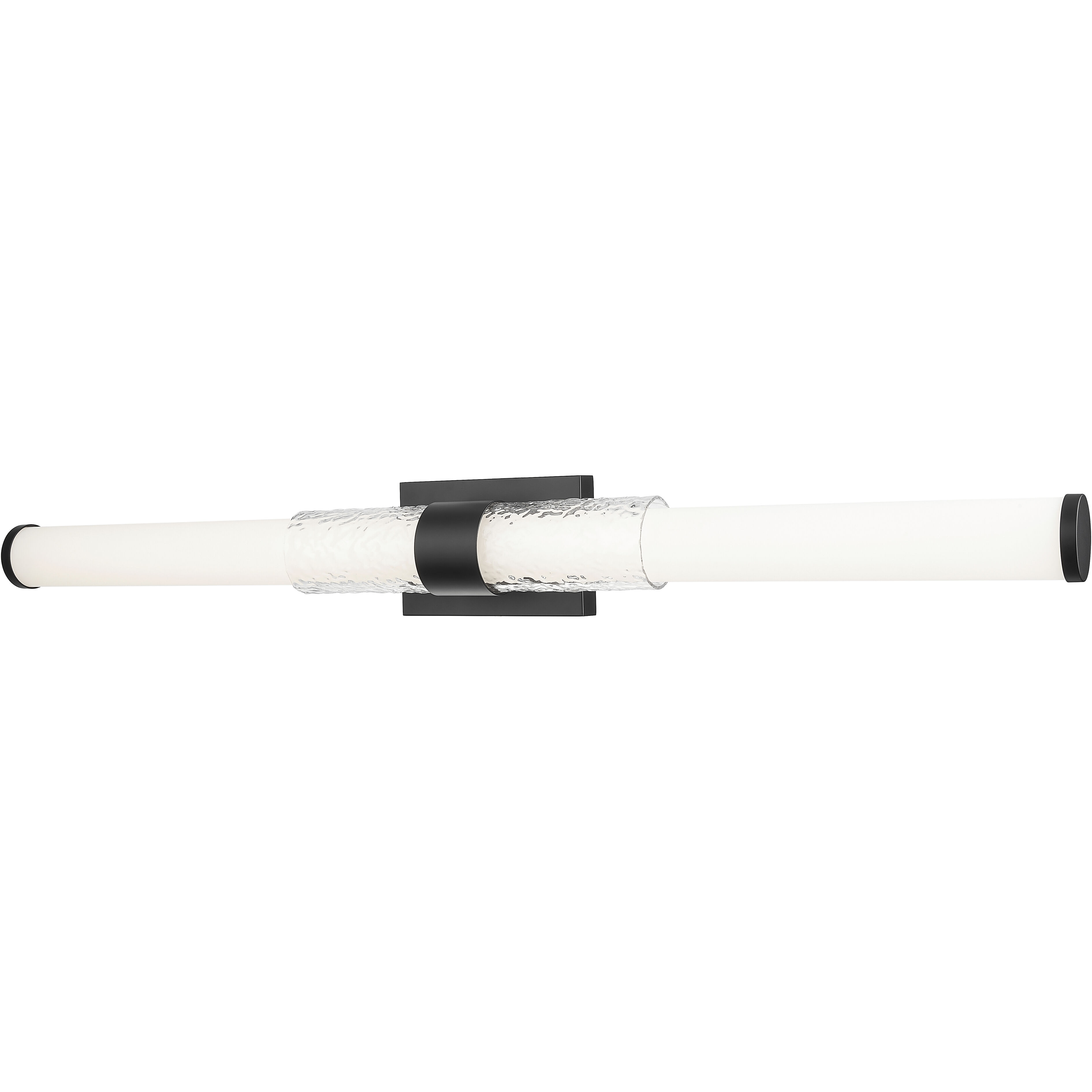 Egon LED 40 inch Matte Black Bath Vanity Light Wall Light