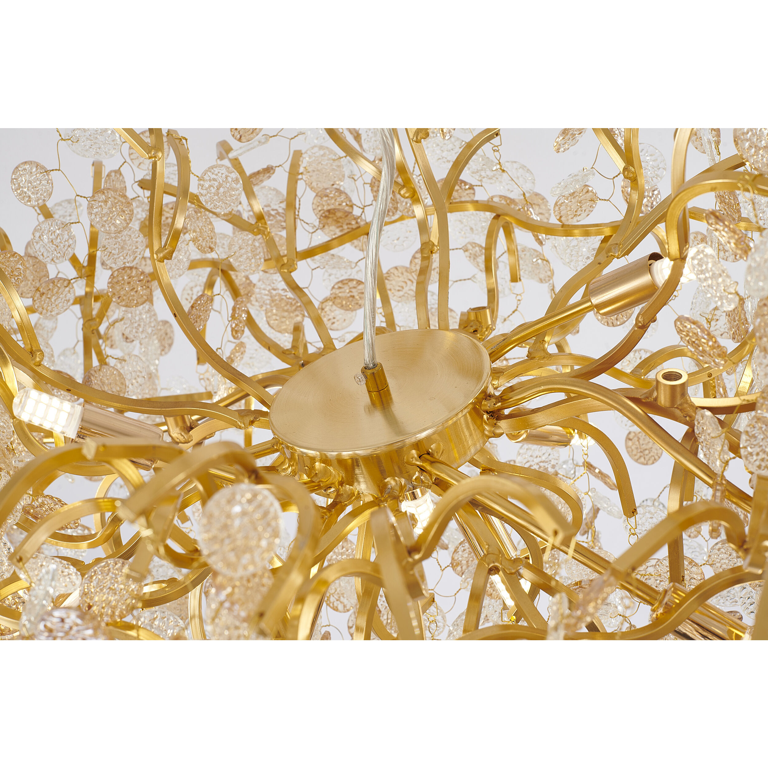 Canada 16 Light 25 inch Gold Chandelier Ceiling Light