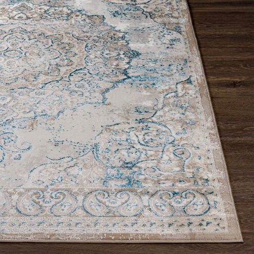 Enfield 108 X 79 inch Blue Rug in 7 x 9, Rectangle