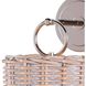Nantucket 1 Light 7.5 inch Polished Nickel Wall Sconce Wall Light