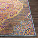 Floransa 85 X 63 inch Burnt Orange Rug in 5 x 8, Rectangle