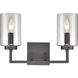 West End 2 Light 14.50 inch Bathroom Vanity Light