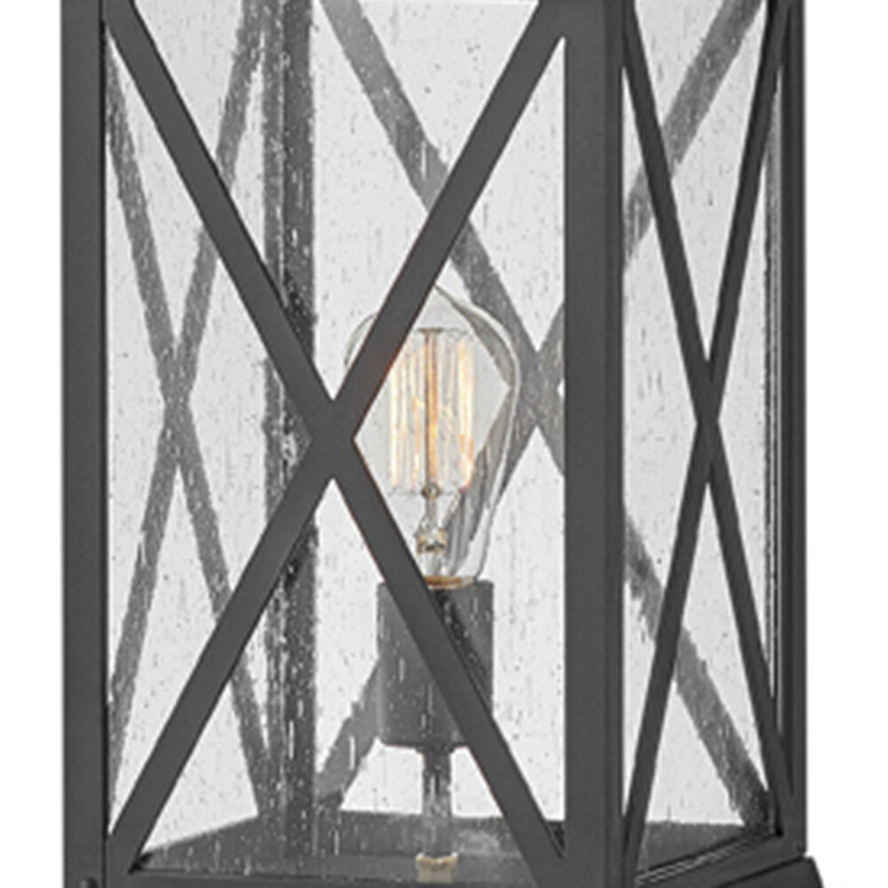Briar 1 Light 25 inch Museum Black Outdoor Post Mount Lantern