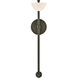 Merit 1 Light 5 inch Black Oxide Sconce Wall Light