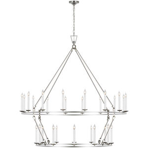 Chapman & Myers Darlana6 28 Light 61.25 inch Chandelier
