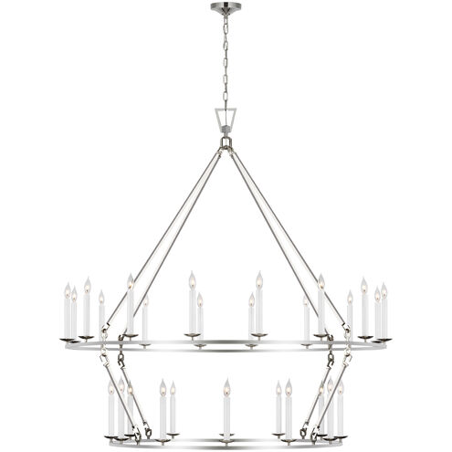 Chapman & Myers Darlana6 28 Light 61.25 inch Chandelier