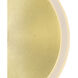 Ovni LED 5.5 inch Brass Wall Sconce Wall Light