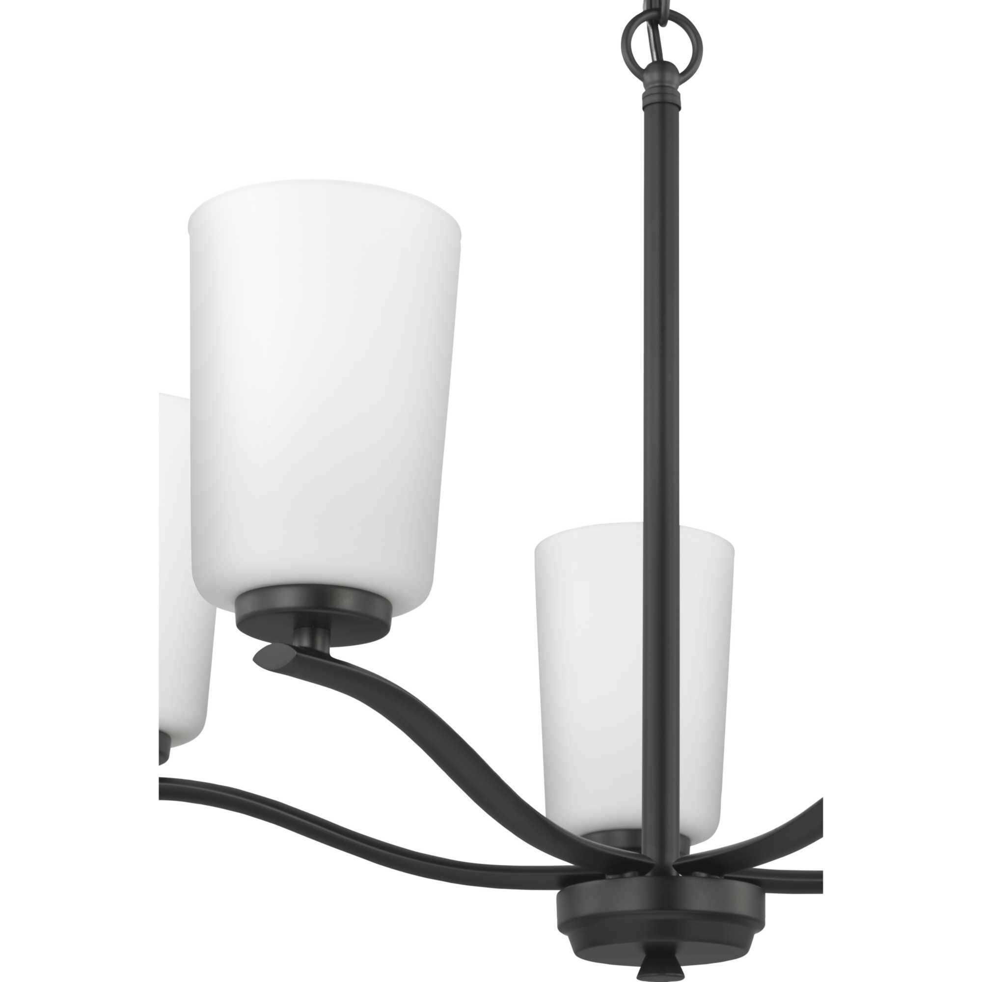 Adley 5 Light 22.87 inch Matte Black Chandelier Ceiling Light 