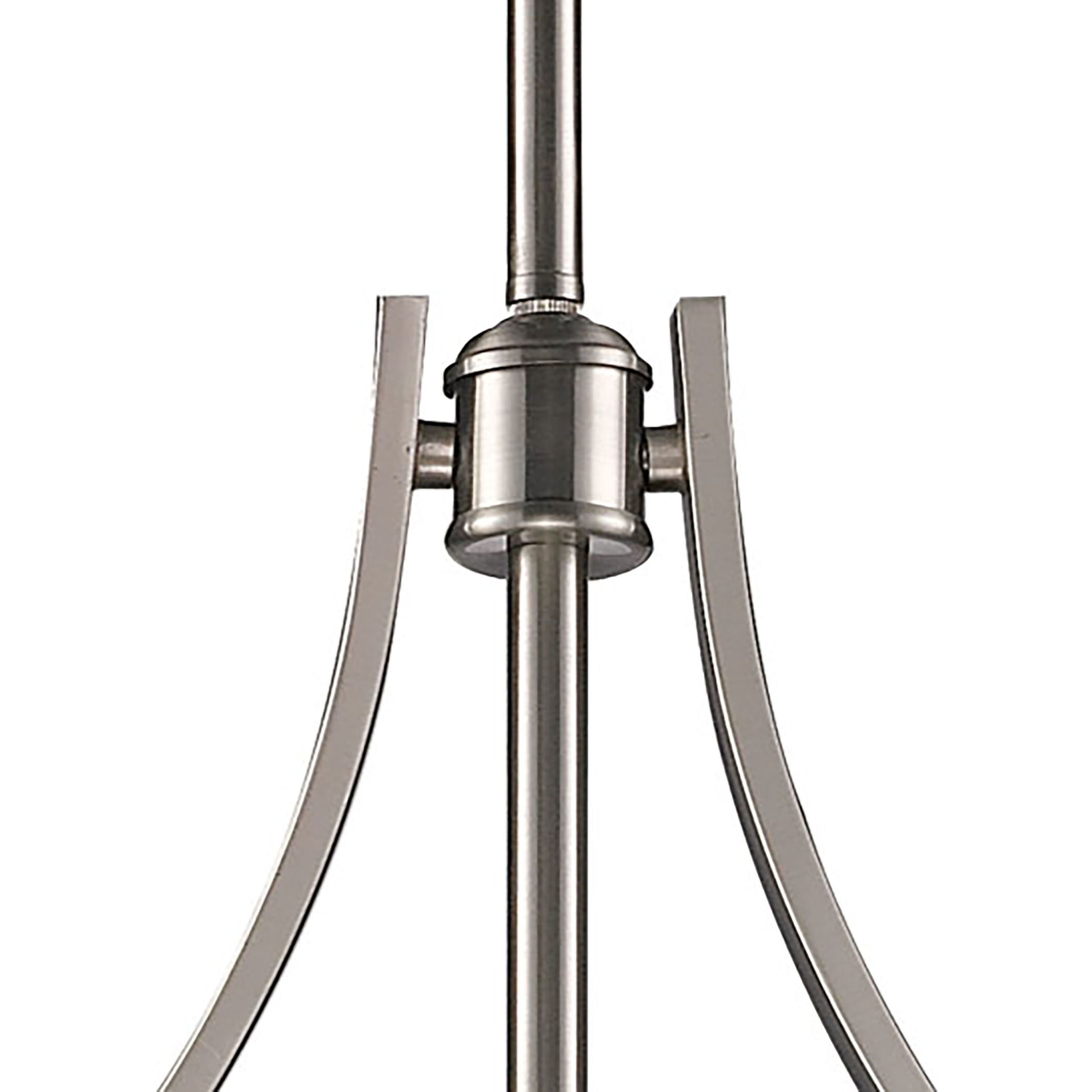 Chadwick 3 Light 47 inch Satin Nickel Linear Chandelier Ceiling Light