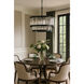 Double Take 14 Light 30 inch Heritage Black Pendant Ceiling Light
