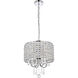 Elise 4 Light 14 inch Chrome Pendant Ceiling Light