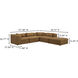 Lowtide Dream Amber Glow Modular Sectional