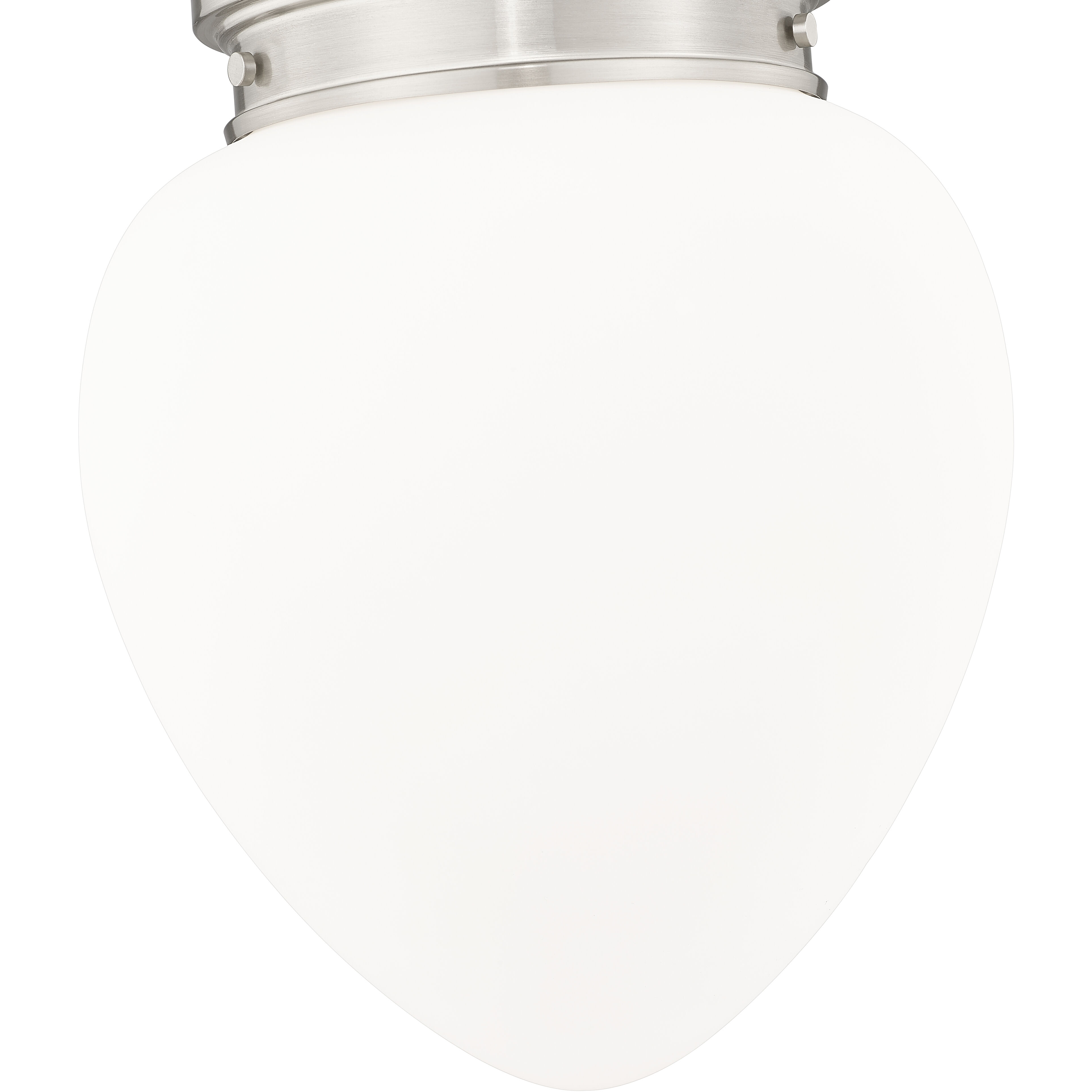 Gideon 1 Light 12.5 inch Brushed Nickel Pendant Ceiling Light