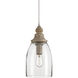 Anywhere 1 Light 7 inch Natural Pendant Ceiling Light