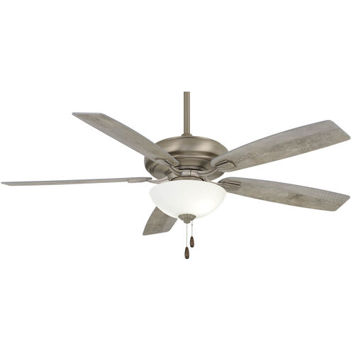 Watt II 60 inch Burnished Nickel with Savannah Gray Blades Ceiling Fan