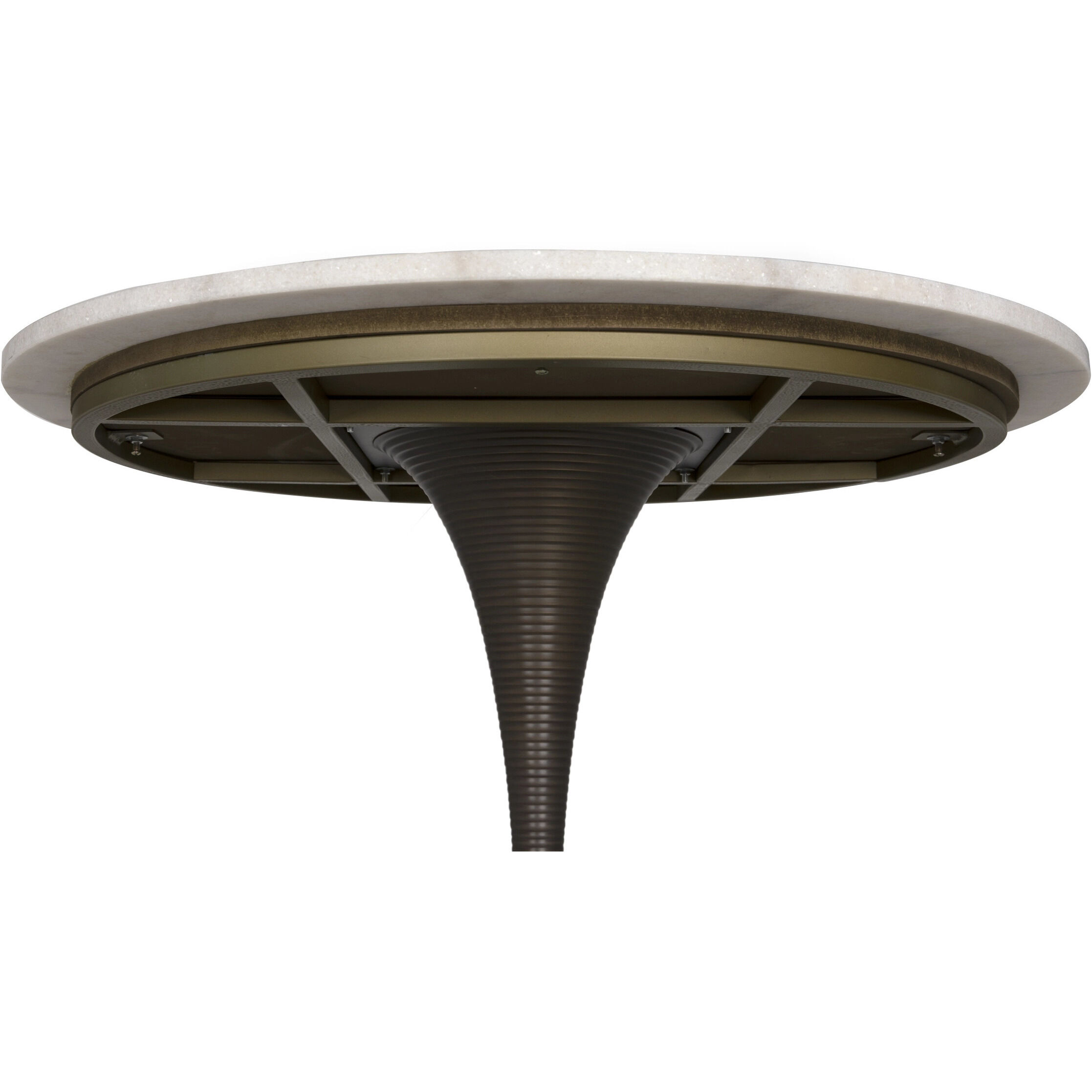 Joni Aged Brass Bar Table