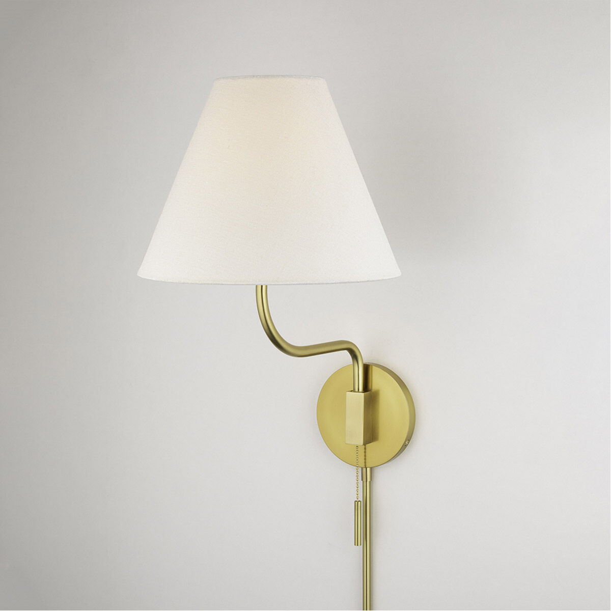 Patti 1 Light Aged Brass Wall Sconce Wall Light