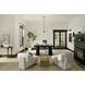 Velestino 4 Light 47.5 inch Black Linear Chandelier Ceiling Light
