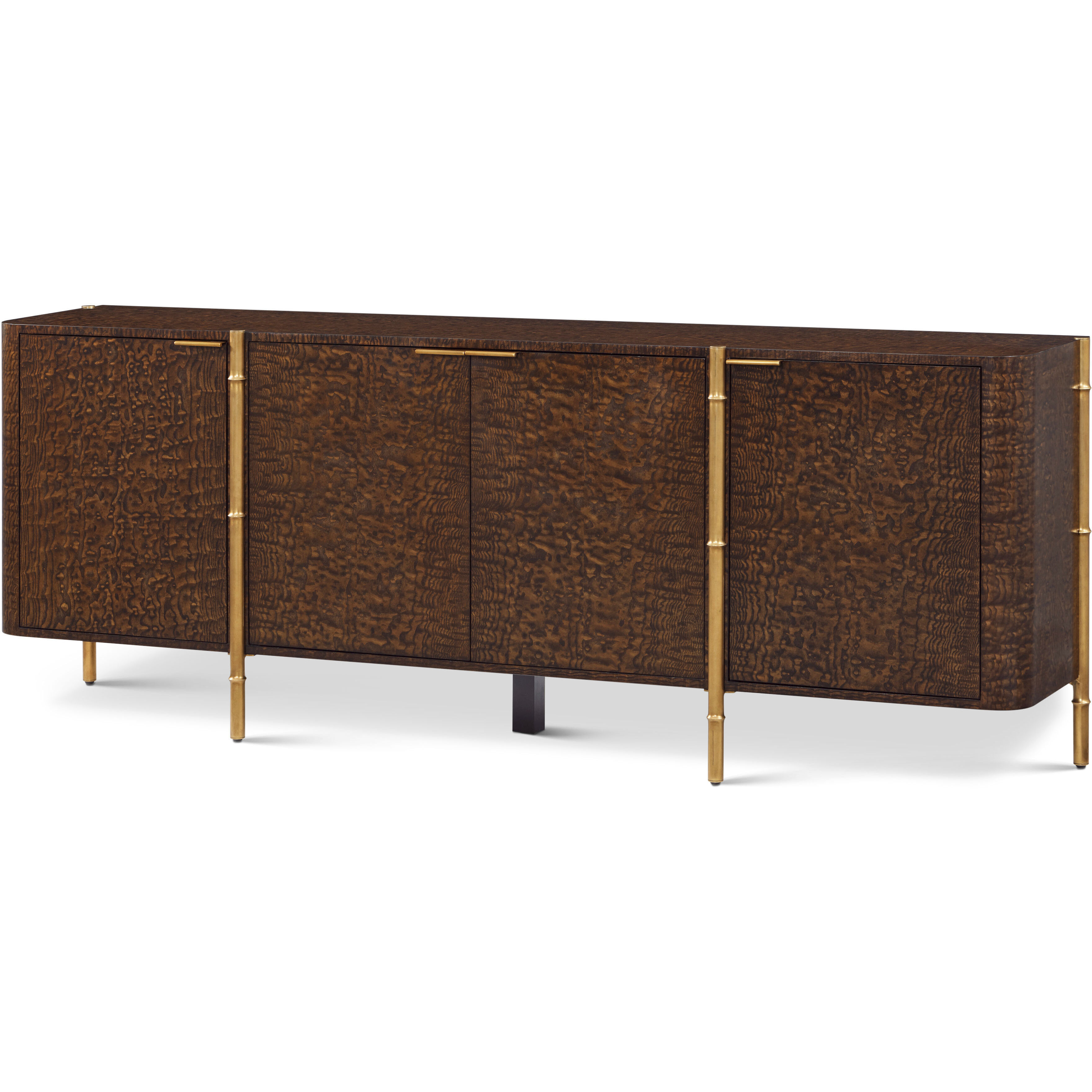 Kesden 86 X 18 inch Pyramid Brown Sideboard, Wooden