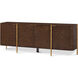 Kesden 86 X 18 inch Pyramid Brown Sideboard, Wooden