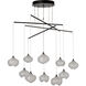 Ume 10 Light 38.7 inch Oil Rubbed Bronze Mobile Pendant Ceiling Light
