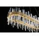 Canada LED 16 inch Gold LED Chandelier Ceiling Light
