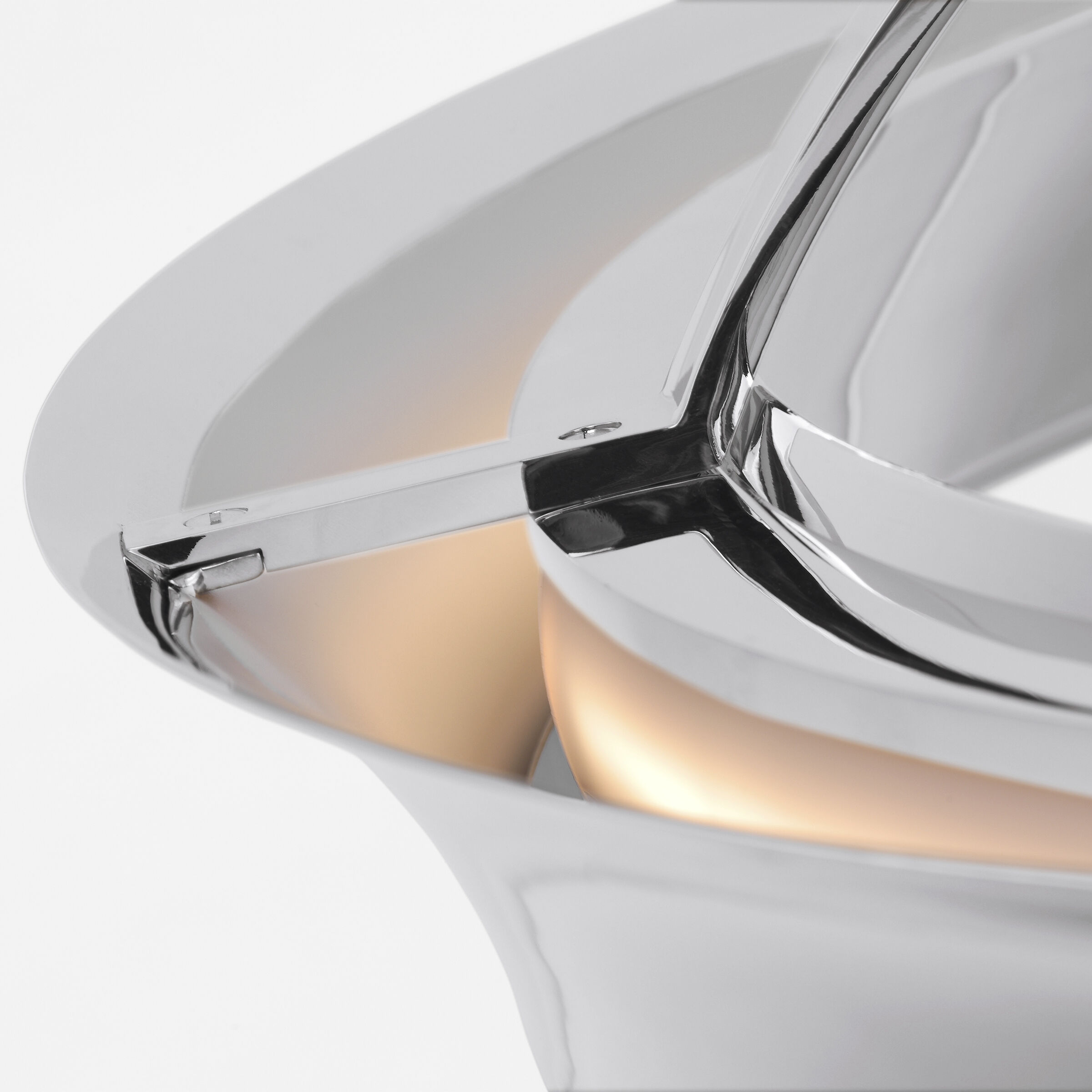 Thomas O'Brien Garland LED 30 inch Polished Nickel Dual Lit Ring Chandelier Ceiling Light