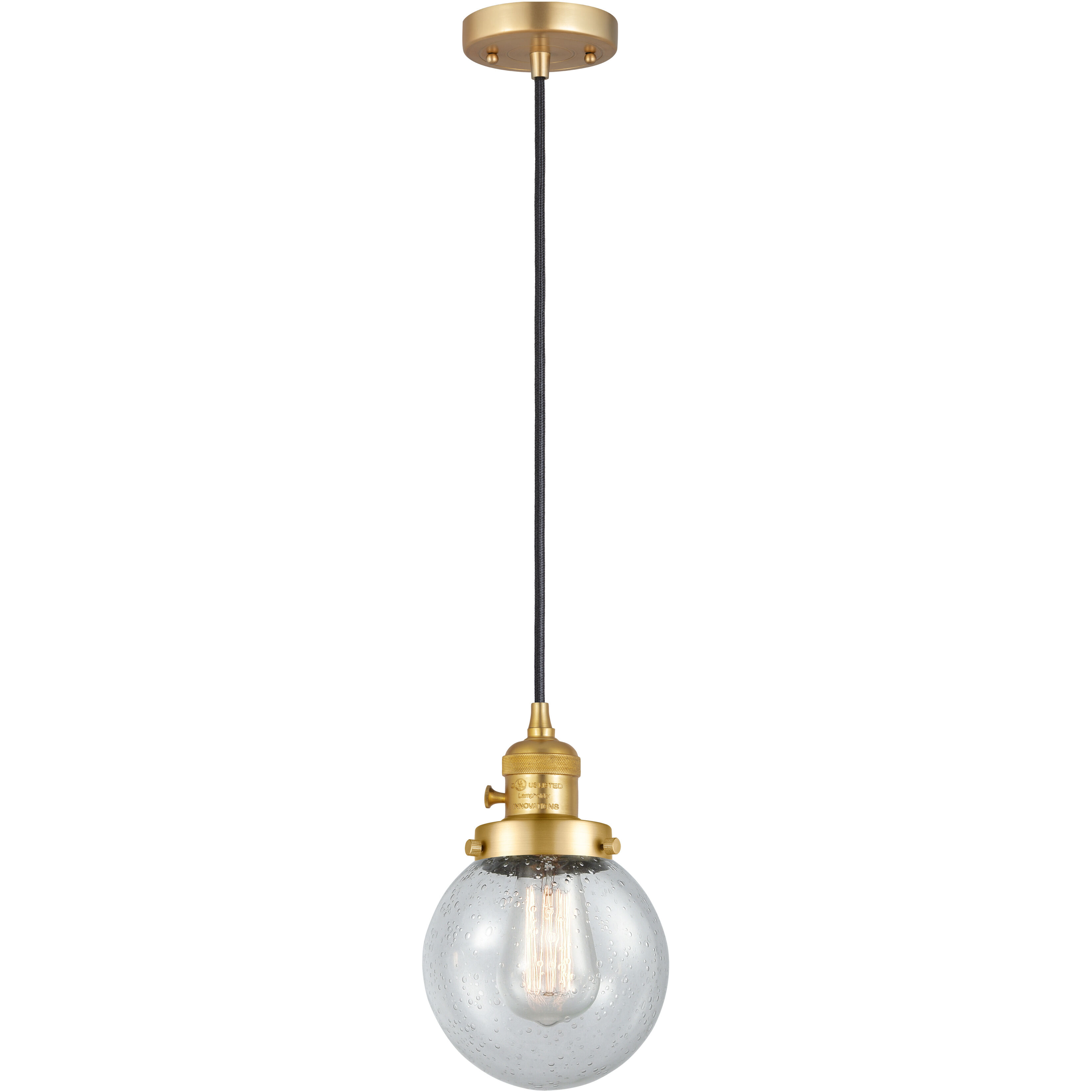 Franklin Restoration Beacon 1 Light 6.00 inch Mini Pendant