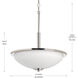 Replay 3 Light 16.63 inch Polished Nickel Pendant Ceiling Light