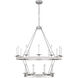 Chapman & Myers Launceton 20 Light 43.25 inch Polished Nickel Two Tiered Chandelier Ceiling Light, Large