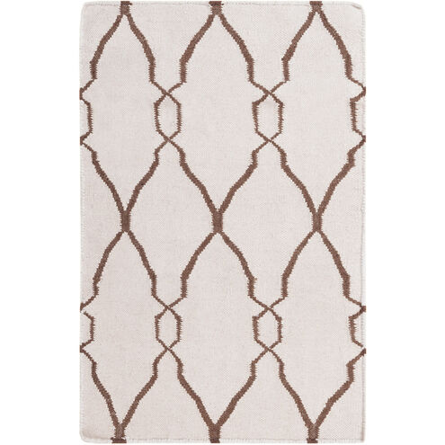 Fallon 36 X 24 inch Beige, Dark Brown Rug