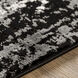 Solar 134 X 90 inch Black Rug in 8 x 11, Rectangle
