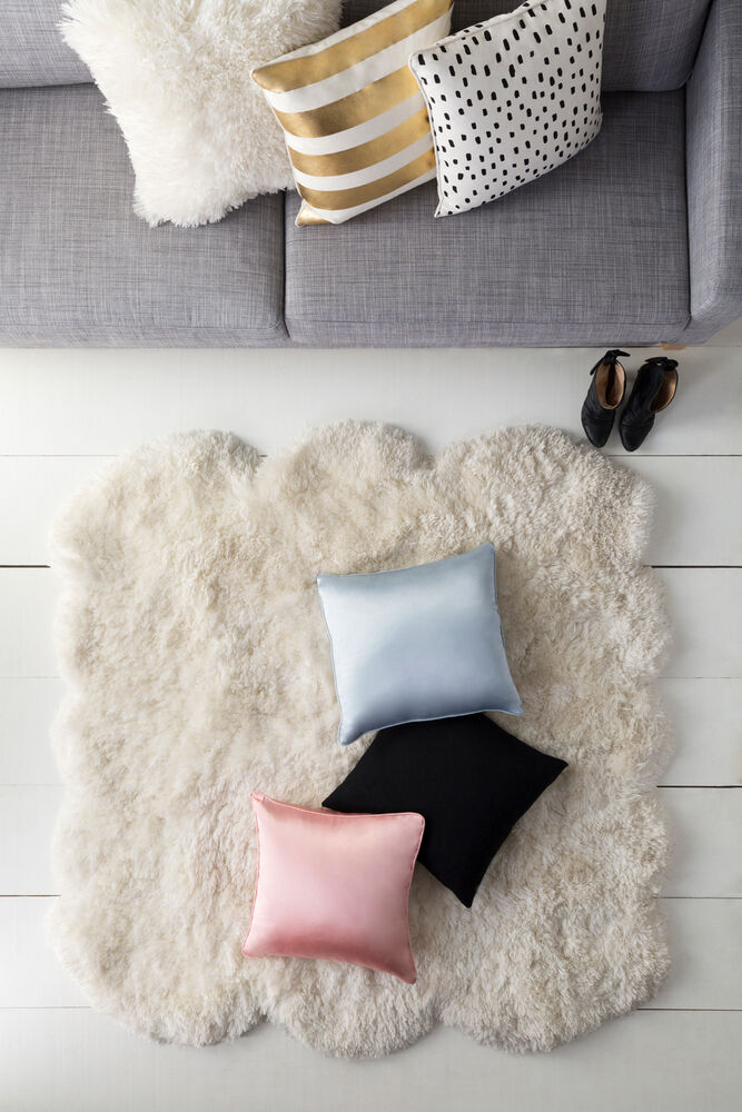 Tokyo 18 X 18 inch Pale Blue Pillow Kit, Square