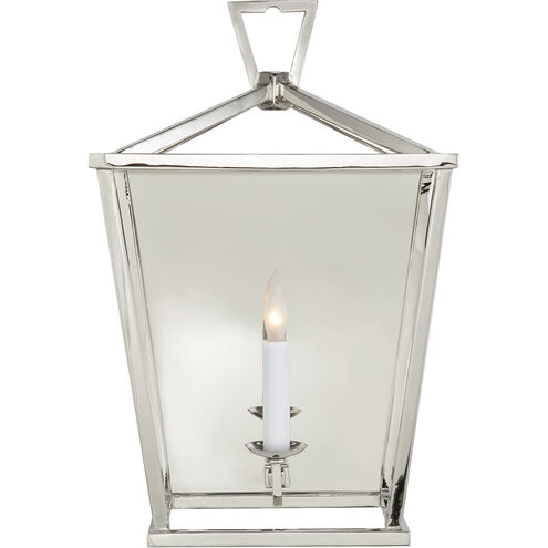 Chapman & Myers Darlana 1 Light 17 inch Polished Nickel Wall Lantern