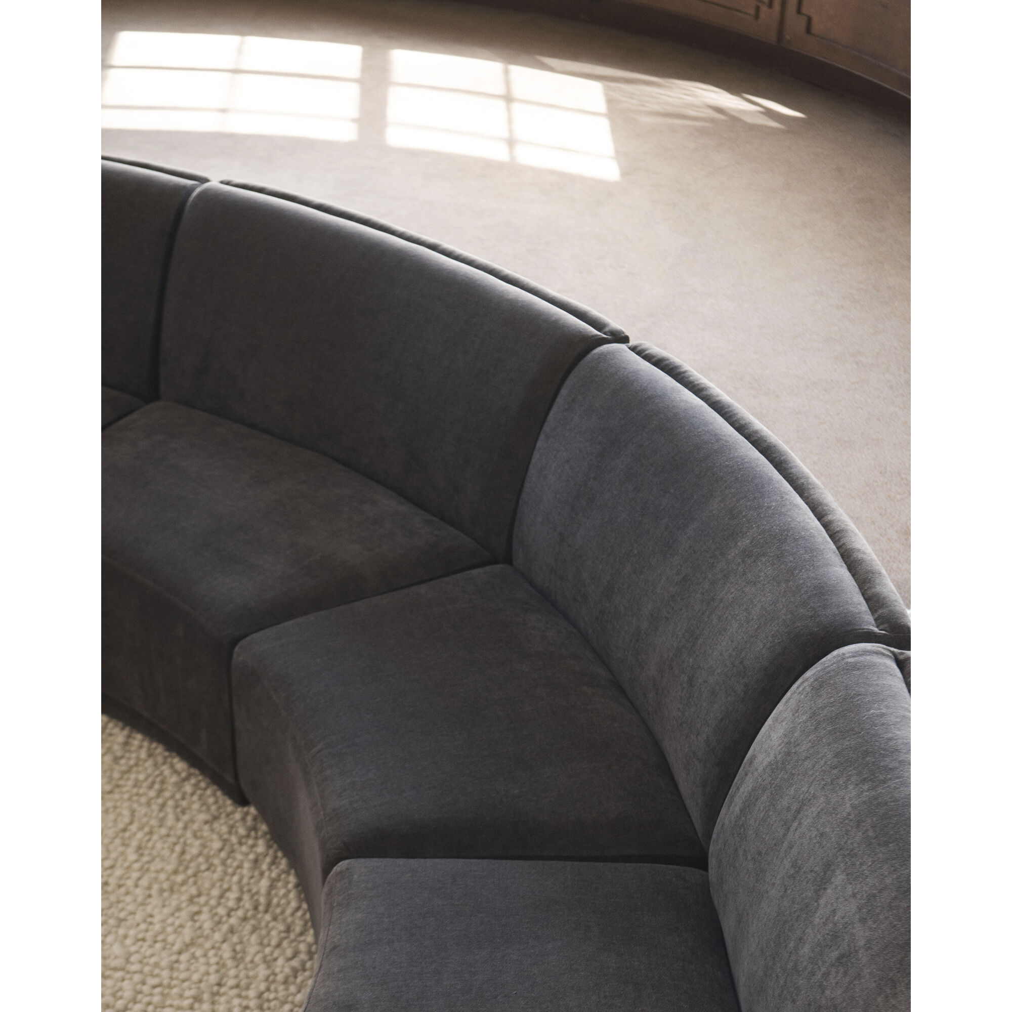 Yoon Grey Slipper Chair