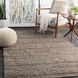 Tahoe 108 X 72 inch Charcoal Rug in 6 X 9, Rectangle